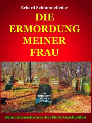 cover image of DIE ERMORDUNG MEINER FRAU